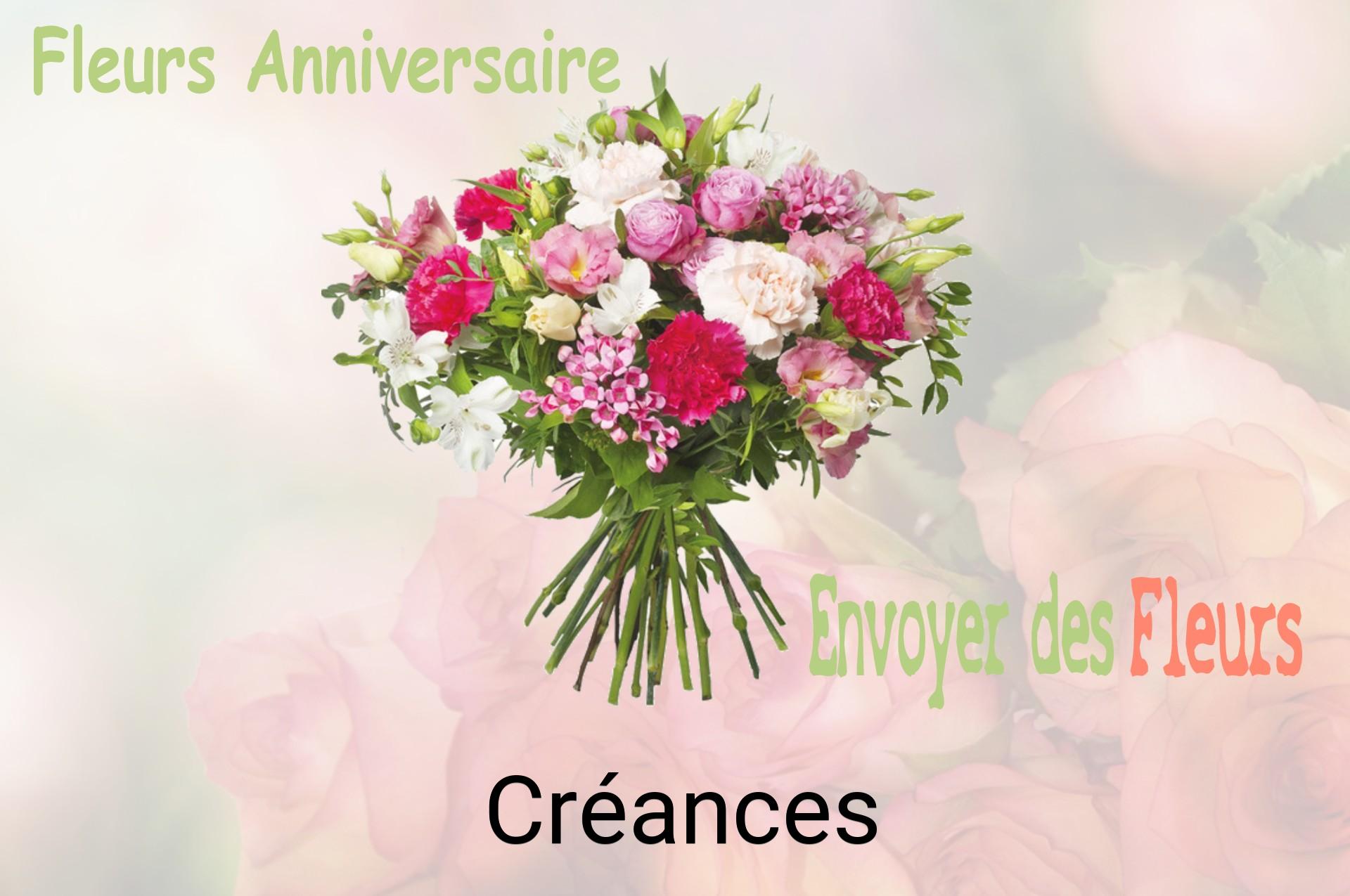 Bouquet de fleurs d’anniversaire livré à Créances