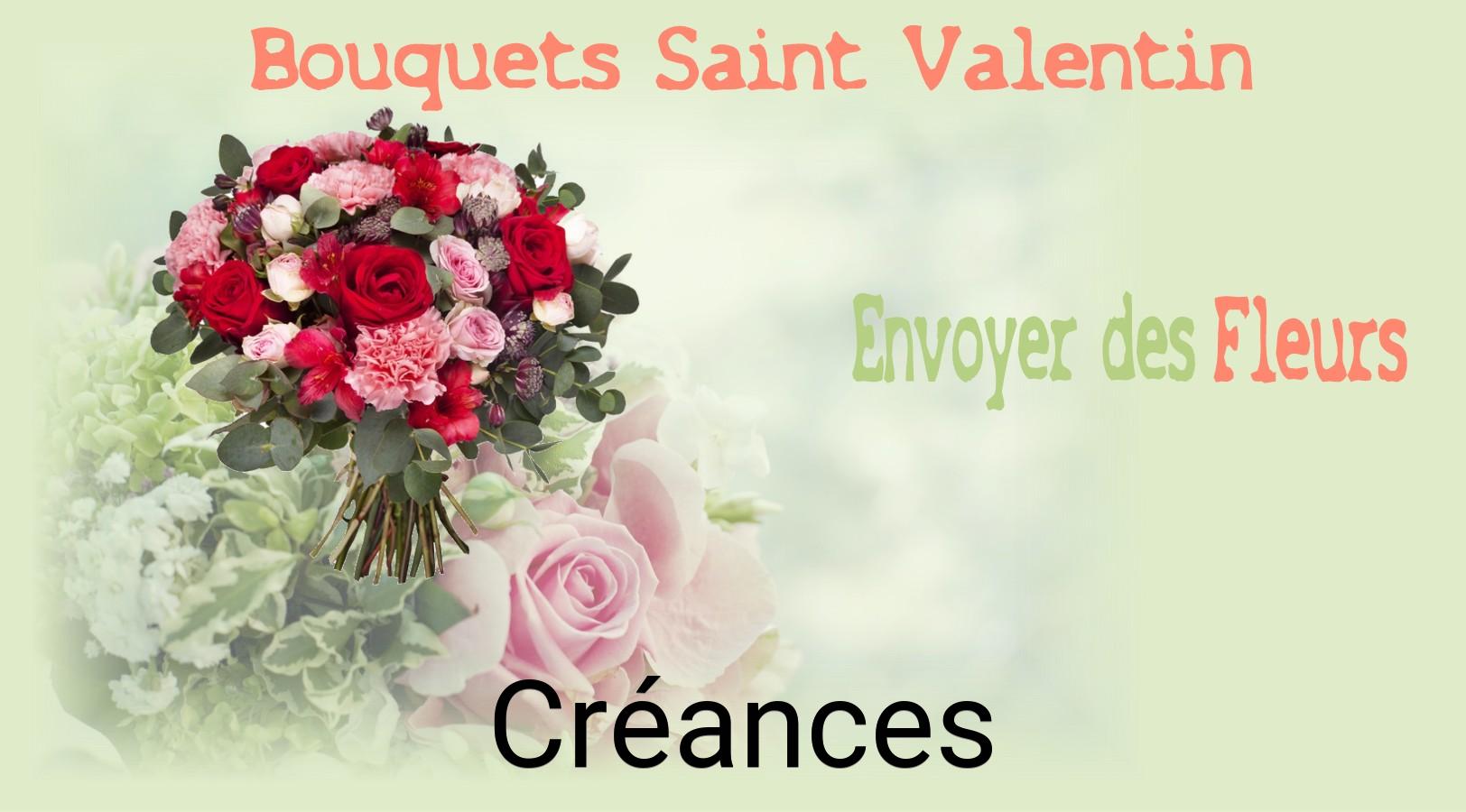Roses de Saint-Valentin livrées à Créances